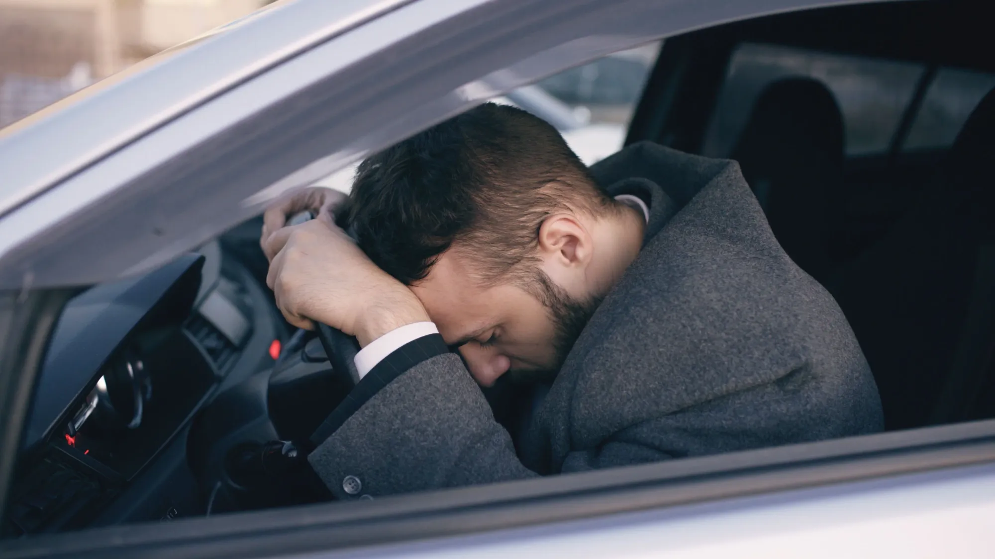 Kandidaat die gezakt is voor het rijexamen